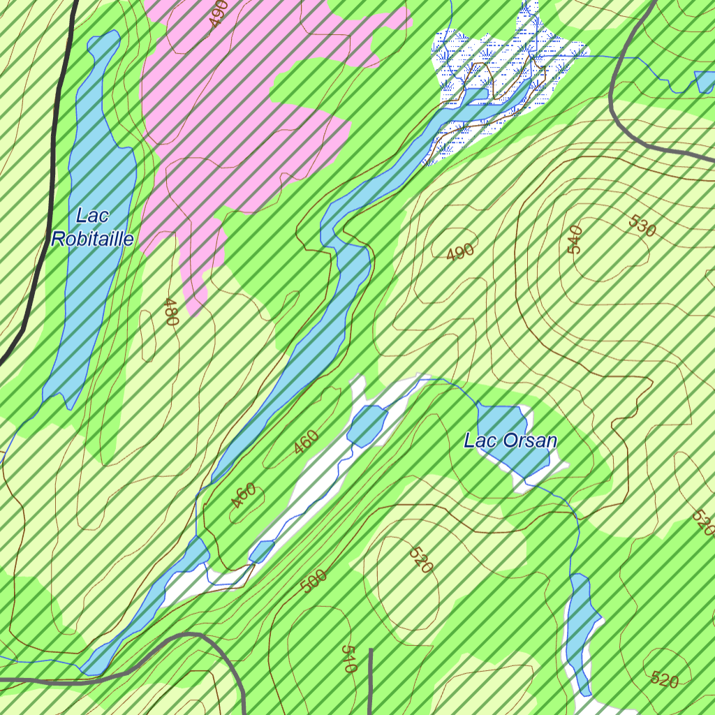 Réserve faunique Rouge-Matawin : Carte générale de chasse au cerf 2026 ...