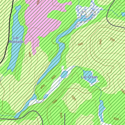 Réserve faunique Rouge-Matawin : Carte générale de chasse au cerf 2026 Preview 3