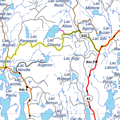 Réserve faunique Rouge-Matawin : Carte générale Preview 2