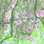 Sépaq Anticosti (secteur est): Carte générale de chasse au cerf 2026 Preview 3
