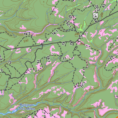 Sépaq Anticosti (secteur ouest): Carte générale de chasse au cerf 2026 Preview 3