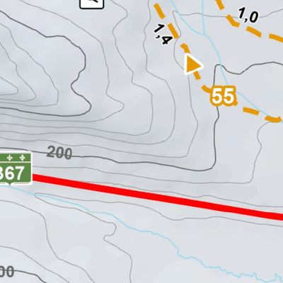 Station touristique Duchesnay - Carte des sentiers de raquette Preview 2