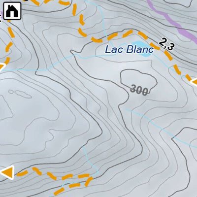 Station touristique Duchesnay - Carte des sentiers de raquette Preview 3