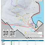 Station touristique Duchesnay - Carte des sentiers de raquette Preview 1