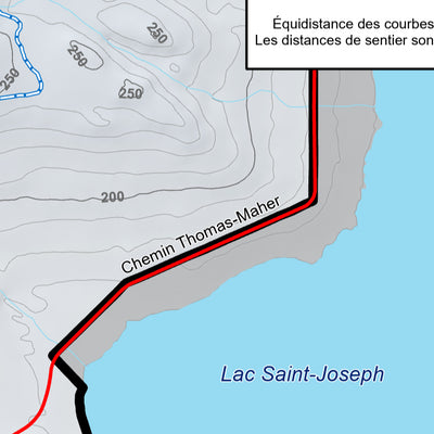 Station touristique Duchesnay - Carte des sentiers de ski de fond Preview 2