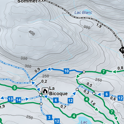 Station touristique Duchesnay - Carte des sentiers de ski de fond Preview 3