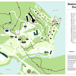 Sépaq Station touristique Duchesnay: Carte touristique (été) digital map