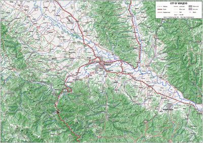 Serbiamap.Net Kraljevo (Serbia) digital map