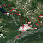 Sete srl Sviluppo e Territorio DOPPIA W - Valtellina Val Poschiavo Ultra Trail 2024 digital map