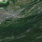 Sete srl Sviluppo e Territorio DOPPIA W - Valtellina Val Poschiavo Ultra Trail 2024 digital map