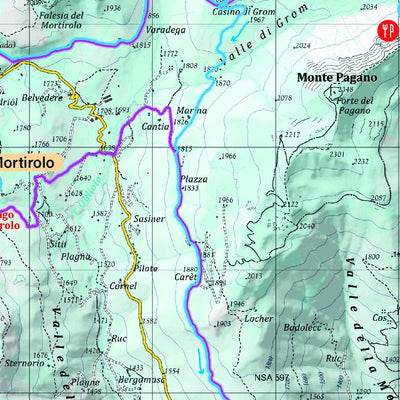 Sete srl Sviluppo e Territorio SeteMap - La Grande Corsa Bianca 2024 digital map