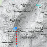 Sete srl Sviluppo e Territorio SeTeMap - Val Malenco invernale 20 percorsi sci/ciaspole digital map
