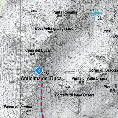 Sete srl Sviluppo e Territorio SeTeMap - Val Malenco invernale 20 percorsi sci/ciaspole digital map