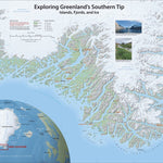 ShadedRelief.com Exploring Greenland's Southern Tip - Islands, Fjords, and Ice digital map
