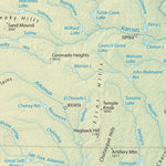 ShadedRelief.com Physical Features of the Contiguous United States digital map