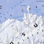 ShadedRelief.com South Shetland Islands and the Northern Antarctic Peninsula digital map