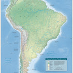 South America Physical Map Preview 1