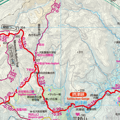 おおさか環状自然歩道（北摂山系_裏） Preview 2