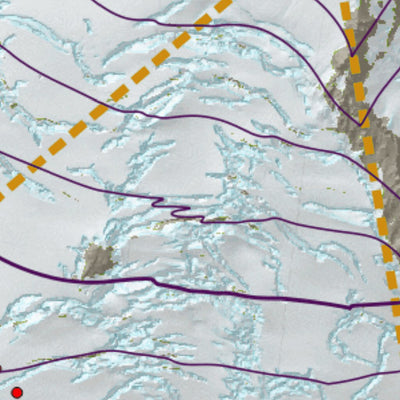 Shuksan Geomatics Mount Baker Climbing Routes digital map