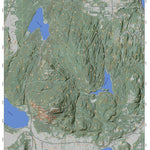 Shuksan Geomatics Mount Erie Hiking Trails and Climbing Areas digital map