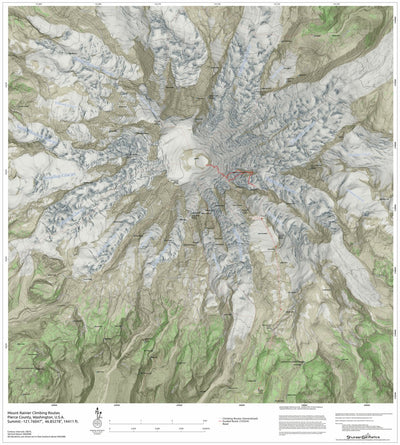 Mount Rainier Climbing Routes (Updated 8/1/2024) Preview 1