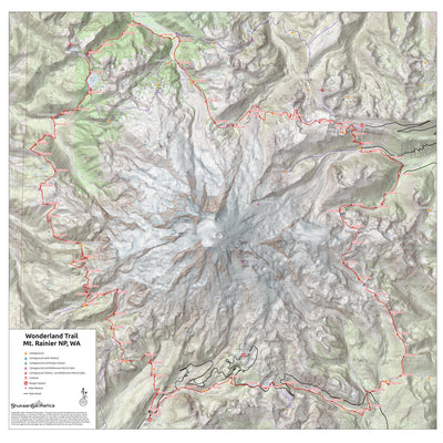 Wonderland Trail (Mt. Rainier National Park) Preview 1