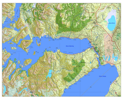 SIG Patagon Rio Verde - Isla Riesco digital map