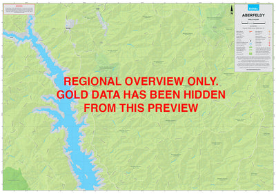 Signal Prospecting Aberfeldy - Gold Prospecting Map digital map