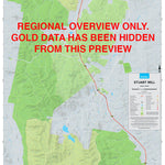 Signal Prospecting Stuart Mill - Gold Prospecting Map digital map