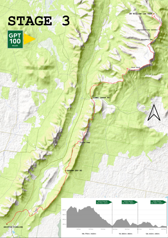 GPT100 2025 - Stage 3 Map by SingleTrack Events | Avenza Maps