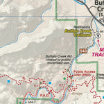 Singletrack Maps Buffalo Creek Trail Map 3rd Edition digital map