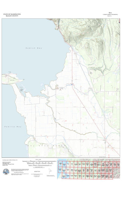 Skagit County GIS 2018 Skagit Topo Bow digital map