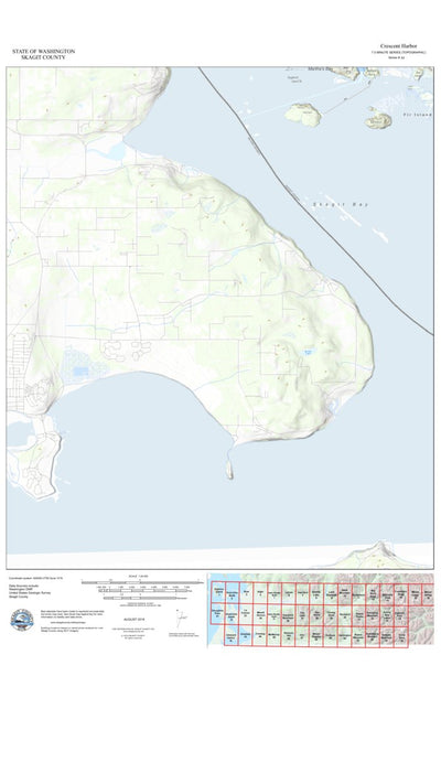 Skagit County GIS 2018 Skagit Topo Crescent Harbor digital map