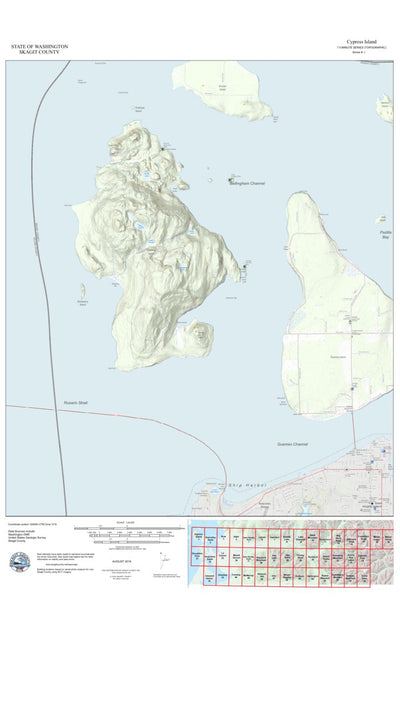 Skagit County GIS 2018 Skagit Topo Cypress Island digital map