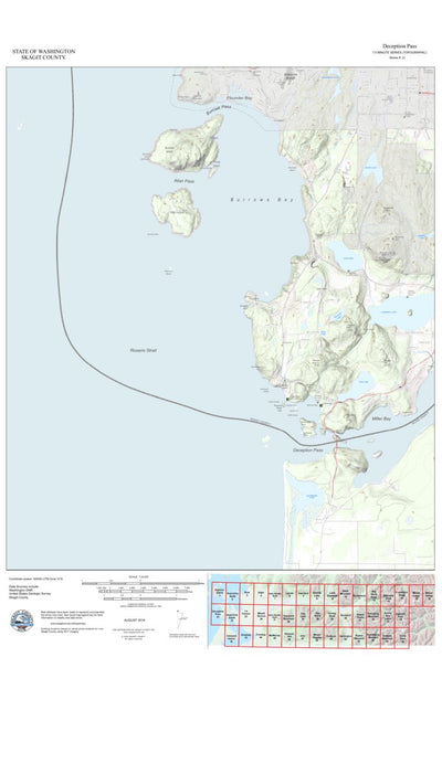 Skagit County GIS 2018 Skagit Topo Deception Pass digital map