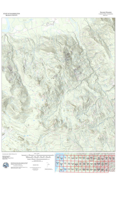 Skagit County GIS 2018 Skagit Topo Haystack Mountain digital map