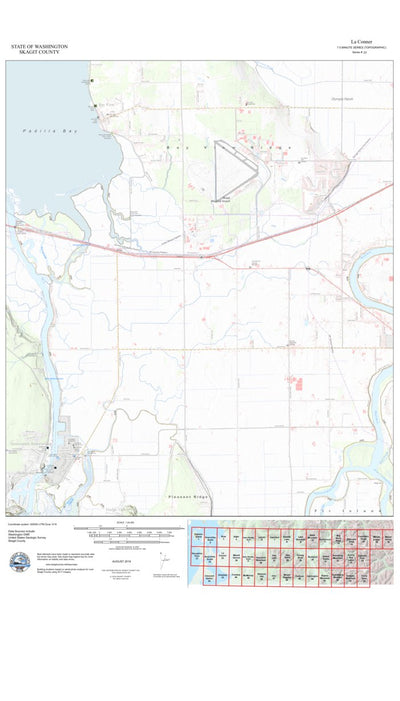 Skagit County GIS 2018 Skagit Topo La Conner digital map