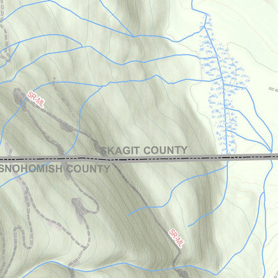 Skagit County GIS 2018 Skagit Topo Prairie Mountain digital map