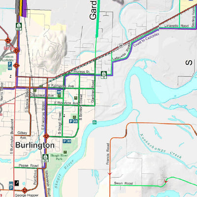 Skagit County GIS Skagit Bike Map digital map