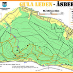 Skogslöparna Gula leden - Åsberget, Örnsköldsvik 2.8 digital map