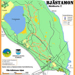 Skogslöparna Skidkarta - Bjästamon 1.0 digital map