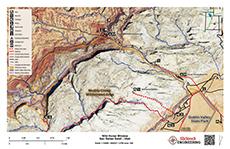 Slickrock Engineering Wild Horse Window, San Rafael Swell, Utah digital map