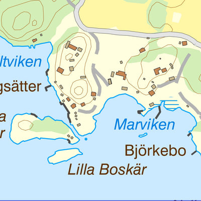 Solteknik HB Arkösund skala 1:10 000 digital map