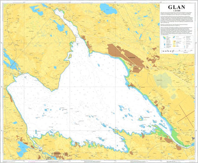 Solteknik HB Glan, insjö i Östergötland digital map