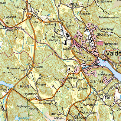 Solteknik HB Gratis Terrängkarta över Söderköping och Valdemarsvik digital map