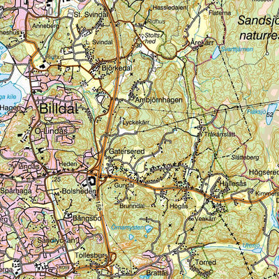 Solteknik HB Terrängkartan Göteborg digital map