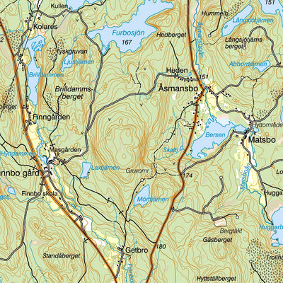 Solteknik HB Terrängkartan Ludvika digital map