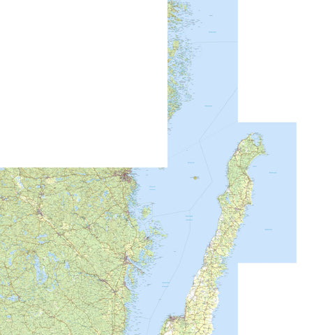 Solteknik HB Terrängkartan Öland nord digital map