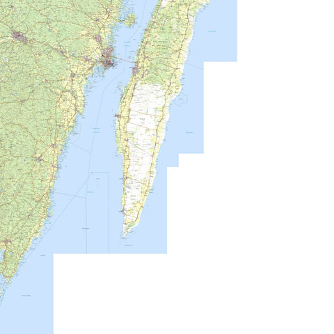 Solteknik HB Terrängkartan Öland syd digital map