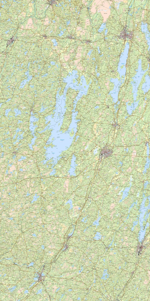 Solteknik HB Terrängkartan Småland västra digital map